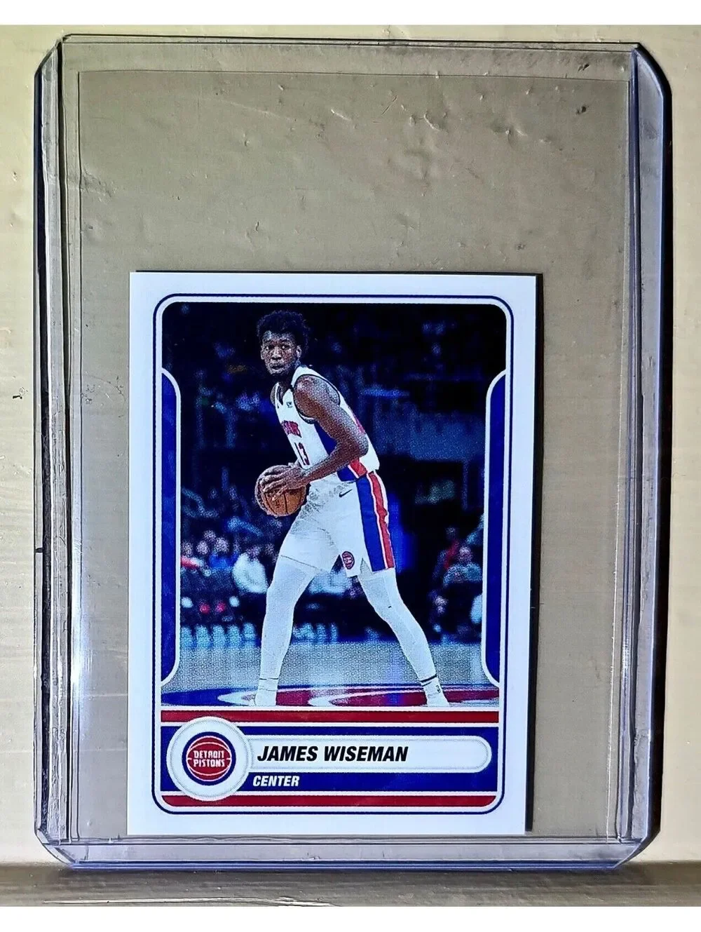 2023-24 James Wiseman Panini NBA Basketball #186 Sticker Detroit Pistons